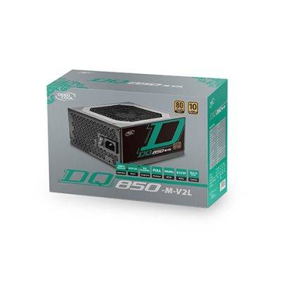 Deepcool DQ850-M V2L 850W 80+ Gold Fully Modular Power Supply | 10 Year Warranty