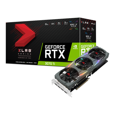 PNY GeForce RTX 3070 Ti 8GB XLR8 Gaming UPRISING EPIC-X RGB Triple