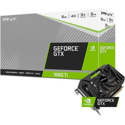 PNY GEFORCE GTX 1660 Ti 6GB | 3 Year Warranty