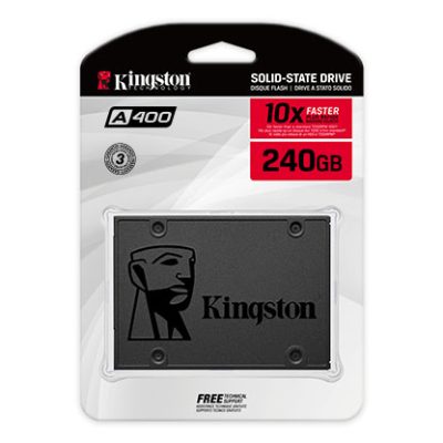 Kingston A400 240GB Internal SSD | 3 Year Warranty
