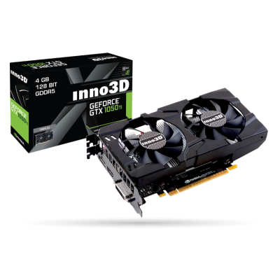 INNO3D GeForce GTX 1050 Ti X2 Graphics Card (Pre-Owned)