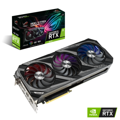 Asus ROG Strix RTX 3070 Gaming OC LHR Edition 8GB Gaming Graphics Card (Pre-Owned)
